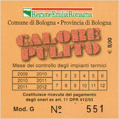 bollino calore pulito